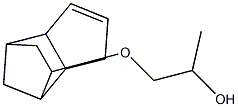 8-(2-Hydroxypropoxy)tricyclo[5.2.1.02,6]dec-3-ene 结构式