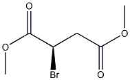 [R,(+)]-Bromosuccinic acid dimethyl ester 结构式