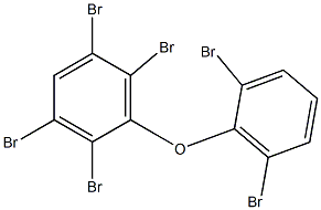 2,2',3,5,6,6'-Hexabromo[1,1'-oxybisbenzene] 结构式