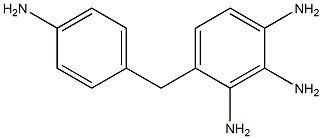 4-[(4-Aminophenyl)methyl]-1,2,3-benzenetriamine 结构式