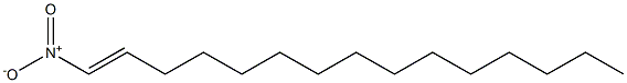 (1E)-1-Nitro-1-pentadecene 结构式