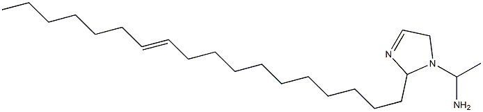 1-(1-Aminoethyl)-2-(11-octadecenyl)-3-imidazoline 结构式