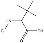 2-Chloroamino-3,3-dimethylbutyric acid 结构式