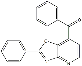 2-(Phenyl)-7-benzoyloxazolo[4,5-b]pyridine 结构式