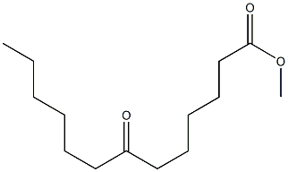 7-Oxotridecanoic acid methyl ester 结构式