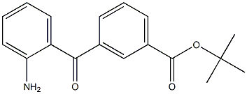 3-(2-Aminobenzoyl)benzoic acid tert-butyl ester 结构式