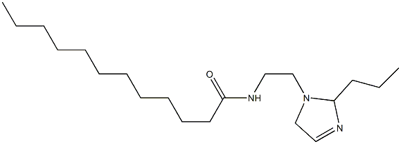 1-(2-Lauroylaminoethyl)-2-propyl-3-imidazoline 结构式