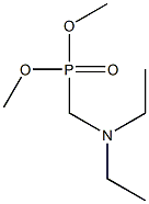 (Diethylamino)methylphosphonic acid dimethyl ester 结构式