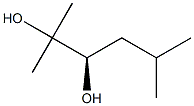 [R,(+)]-2,5-Dimethyl-2,3-hexanediol 结构式