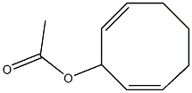 Acetic acid 1,4-cyclooctadien-3-yl ester 结构式