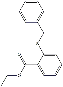 2-(Benzylthio)benzoic acid ethyl ester 结构式