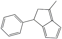 1-Phenyl-3-methyl-1,2-dihydropentalene 结构式