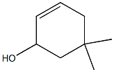 5,5-Dimethyl-2-cyclohexen-1-ol 结构式