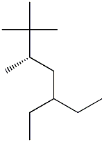 [S,(-)]-5-Ethyl-2,2,3-trimethylheptane 结构式