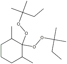 2,6-Dimethyl-1,1-bis(tert-pentylperoxy)cyclohexane 结构式