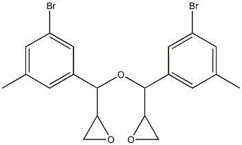 3-Bromo-5-methylphenylglycidyl ether 结构式