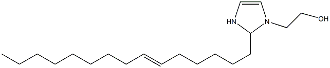 2-(6-Pentadecenyl)-4-imidazoline-1-ethanol 结构式