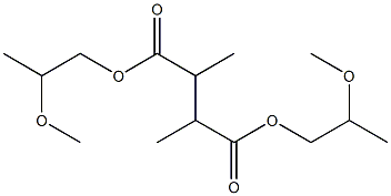 2,3-Dimethylsuccinic acid bis(2-methoxypropyl) ester 结构式