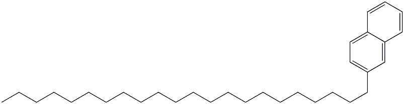 2-Docosylnaphthalene 结构式