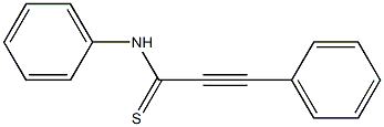 N,3-Diphenyl-2-propynethioamide 结构式