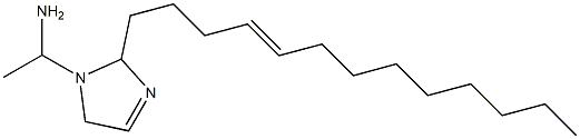 1-(1-Aminoethyl)-2-(4-tridecenyl)-3-imidazoline 结构式