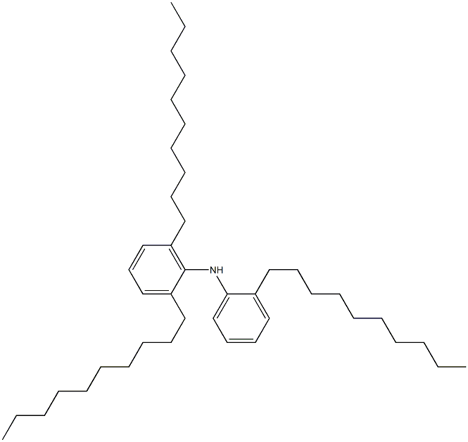 2,2',6'-Trisdecyl[iminobisbenzene] 结构式