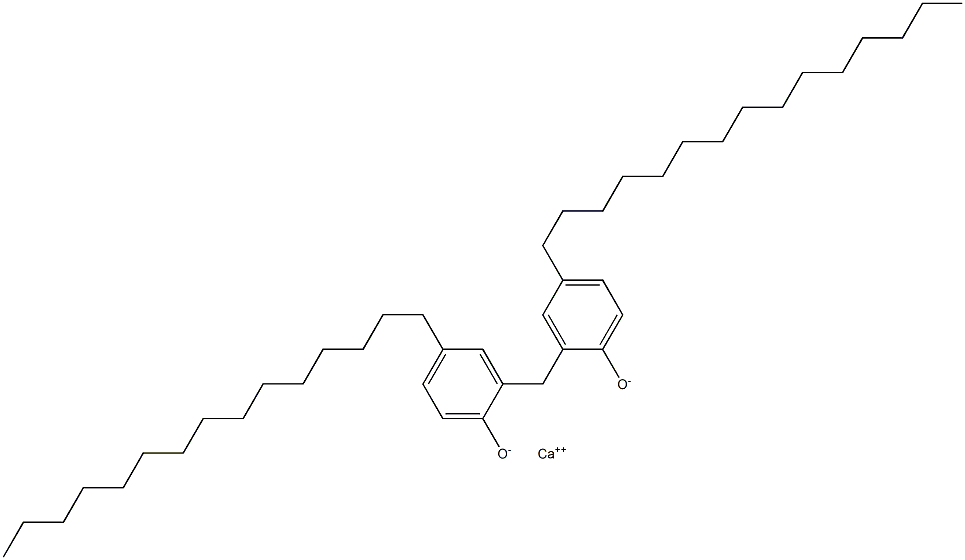 Calcium 2,2'-methylenebis(4-pentadecylphenoxide) 结构式