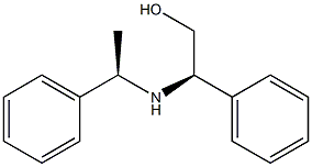 (2R)-2-[[(1R)-1-Phenylethyl]amino]-2-phenylethanol 结构式