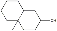 4a-Methyldecahydro-2-naphthol 结构式