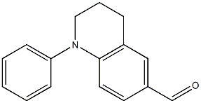 1-Phenyl-1,2,3,4-tetrahydroquinoline-6-carbaldehyde 结构式