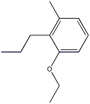 1-Ethoxy-3-methyl-2-propylbenzene 结构式