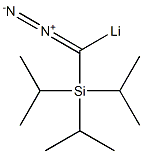 Diazo(triisopropylsilyl)(lithio)methane 结构式