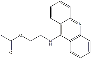 2-(9-Acridinylamino)ethanol acetate 结构式