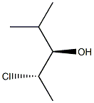 (2S,3R)-2-Chloro-4-methyl-3-pentanol 结构式