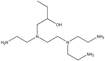 1-[N-(2-Aminoethyl)-N-[2-[bis(2-aminoethyl)amino]ethyl]amino]-2-butanol 结构式