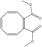 Cyclooctatetraene-1,2-dicarboxylic acid dimethyl ester 结构式