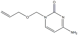 1-(2-Propenyloxymethyl)cytosine 结构式