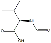 (R)-2-(Formylamino)-3-methylbutyric acid 结构式