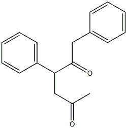 1,3-Diphenylhexane-2,5-dione 结构式