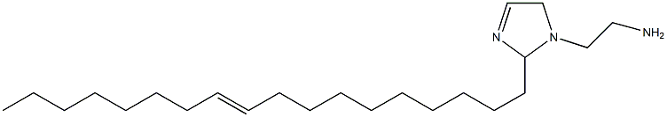 1-(2-Aminoethyl)-2-(10-octadecenyl)-3-imidazoline 结构式