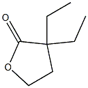 4,5-Dihydro-3,3-diethylfuran-2(3H)-one 结构式