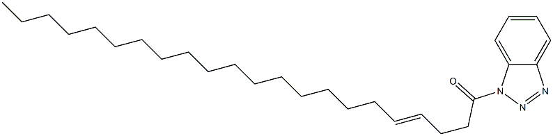 1-(1-Oxo-4-docosenyl)-1H-benzotriazole 结构式