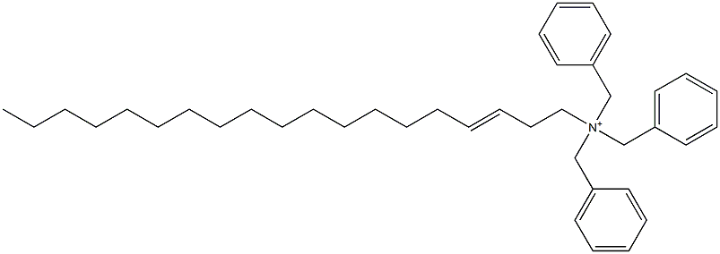 (3-Nonadecenyl)tribenzylaminium 结构式