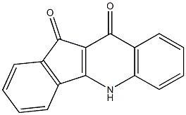 5,10-Dihydro-11H-indeno[1,2-b]quinoline-10,11-dione 结构式