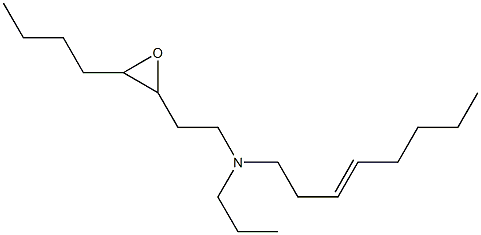 N-Propyl-N,N-di(3-octenyl)amine oxide 结构式