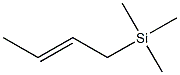 (2-Butenyl)trimethylsilane 结构式