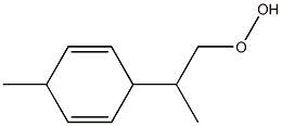 p-Mentha-2,5-dien-9-yl hydroperoxide 结构式