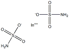 Disulfamic acid indium(II) salt 结构式