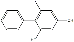 4-Phenyl-5-methylbenzene-1,3-diol 结构式