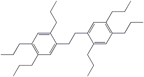 2,2'-Ethylenebis(1,4,5-tripropylbenzene) 结构式